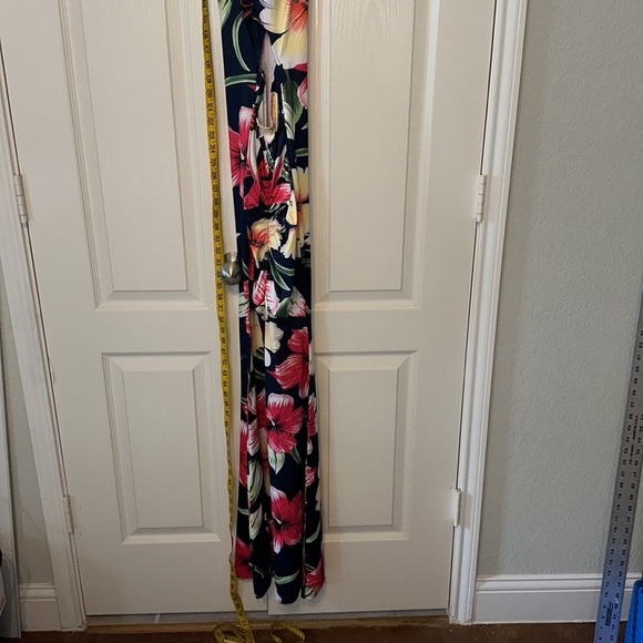 Woman’s Summer Dress Maxi Floral Open Back Size XS - Picture 3 of 12